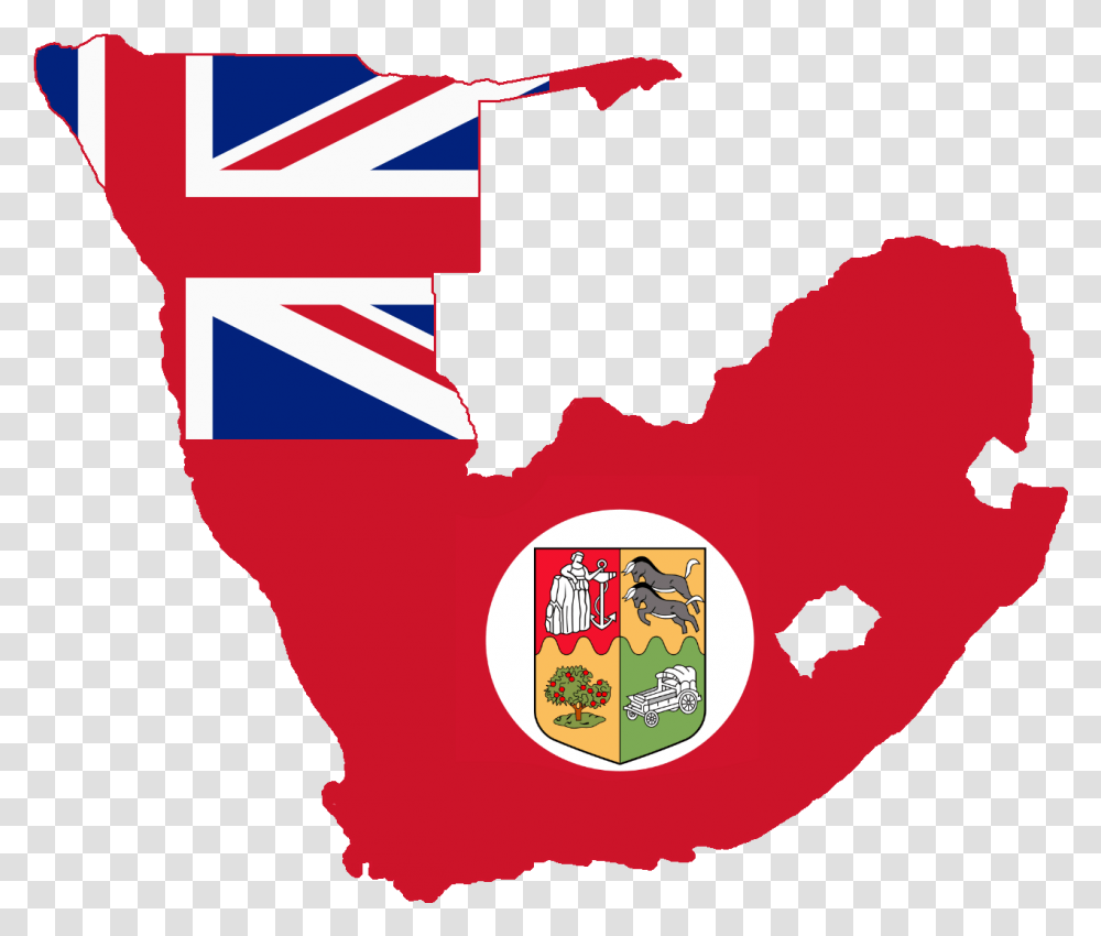 South Africa Flag Map South African 1928 Flag, Person Transparent Png