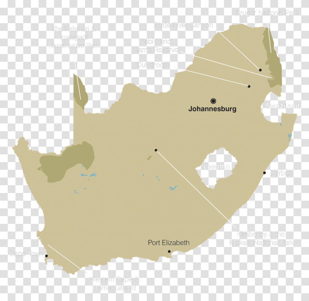 South Africa Map, Plot, Diagram, Atlas, Poster Transparent Png