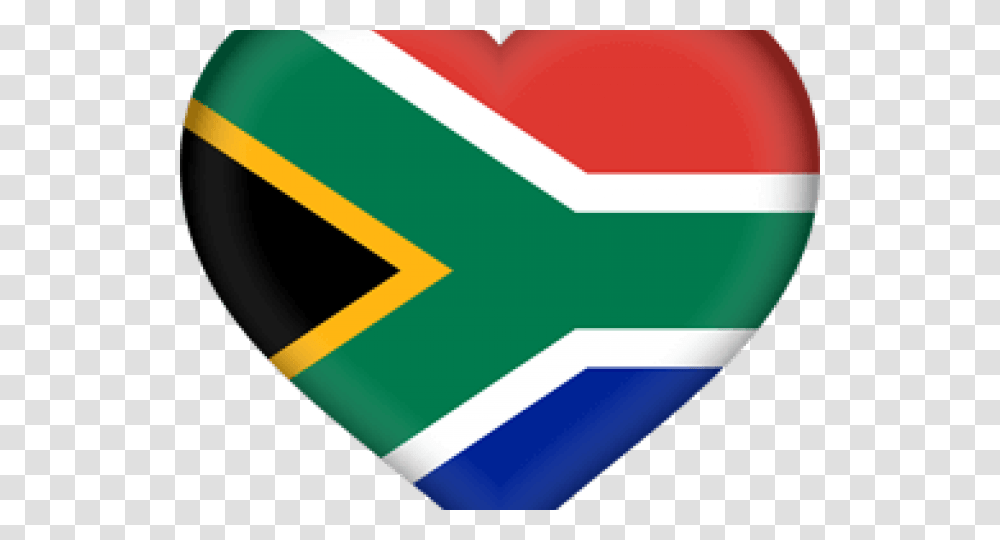 South Africa South African Flag Heart, Logo, Trademark, Label Transparent Png