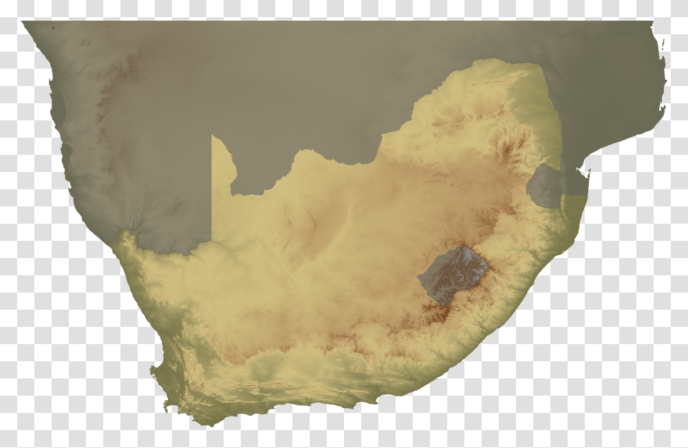 South Africa Topo Continent South Africa Satellite Map, Land, Outdoors, Nature, Shoreline Transparent Png