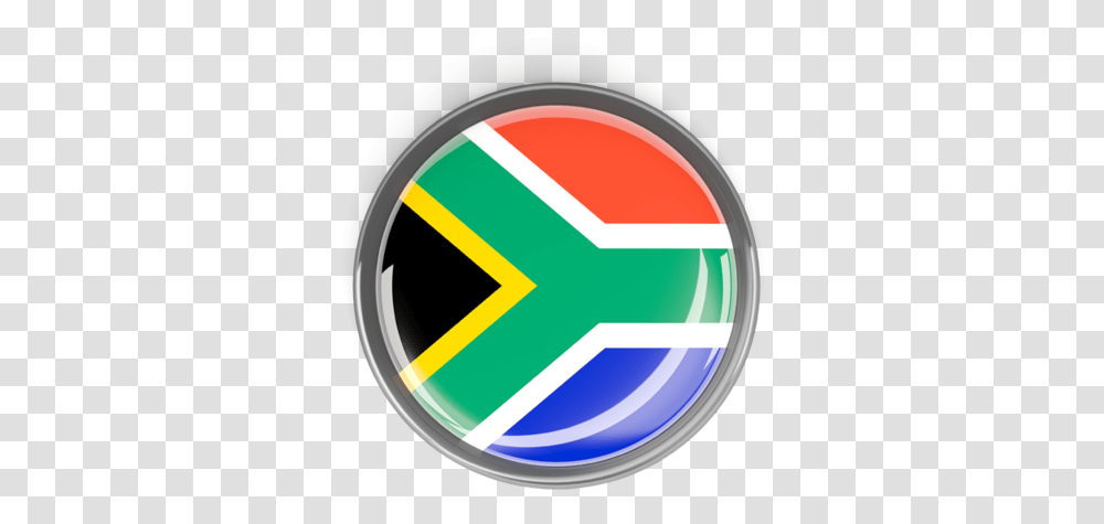 South African Flag Button, Logo, Trademark, Light Transparent Png