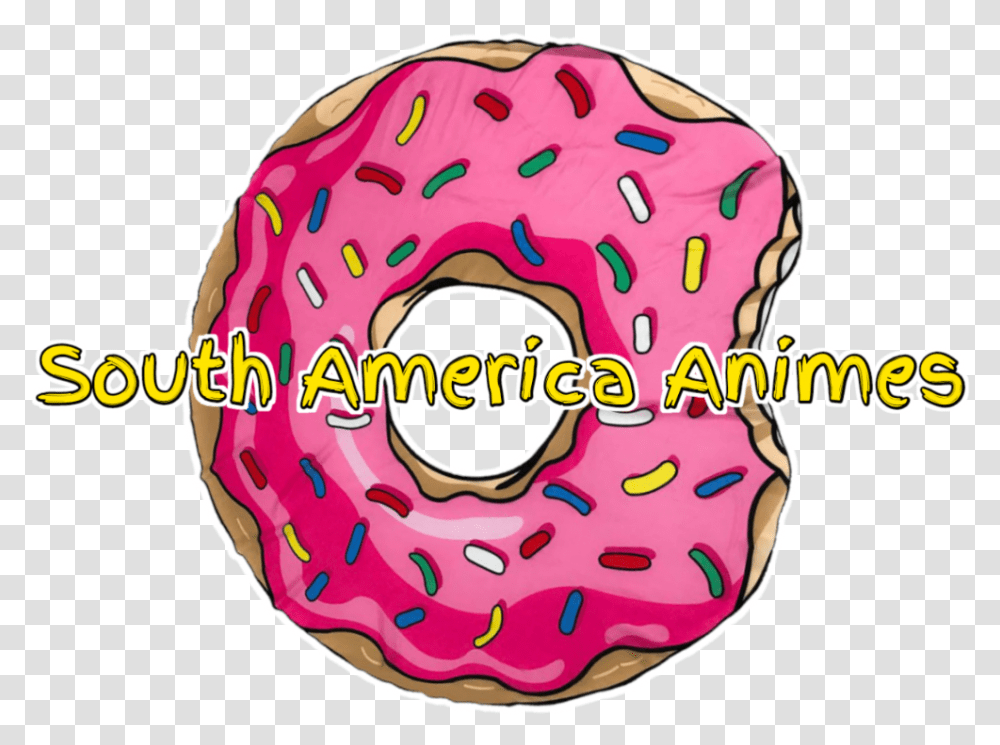 South America Anime Logo, Pastry, Dessert, Food, Donut Transparent Png