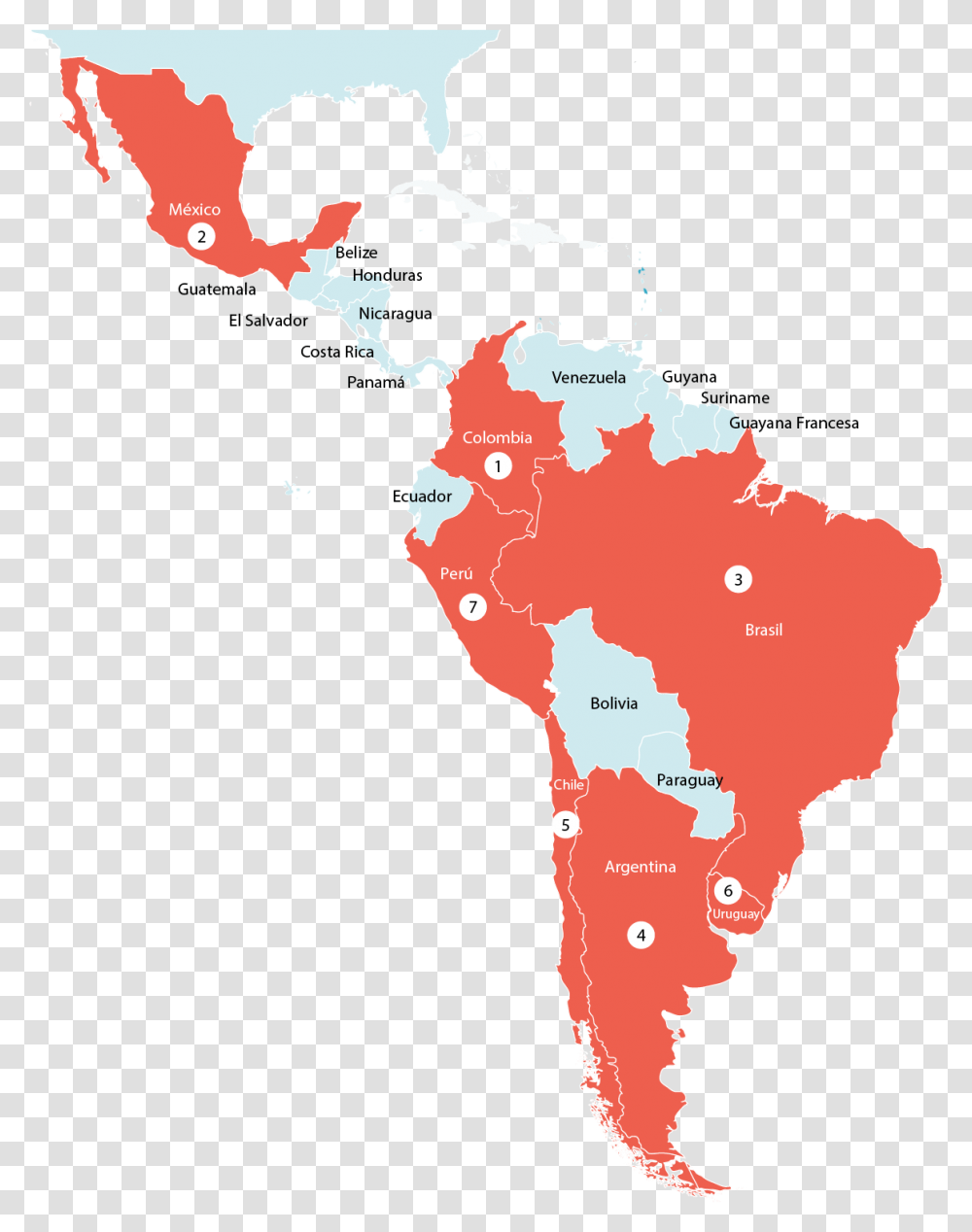 South America Called Latin America, Map, Diagram, Plot, Atlas Transparent Png