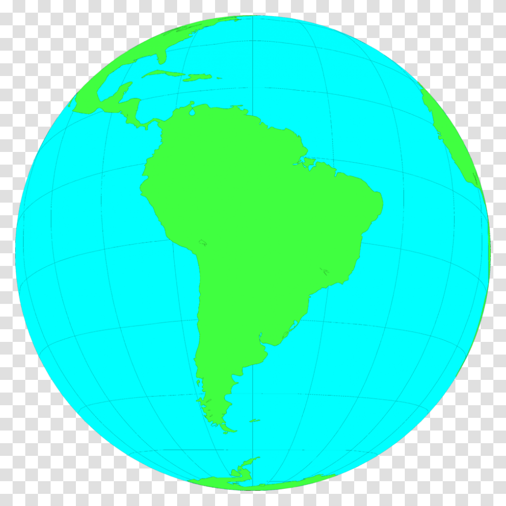 South America Clipart Globe, Outer Space, Astronomy, Universe, Planet Transparent Png