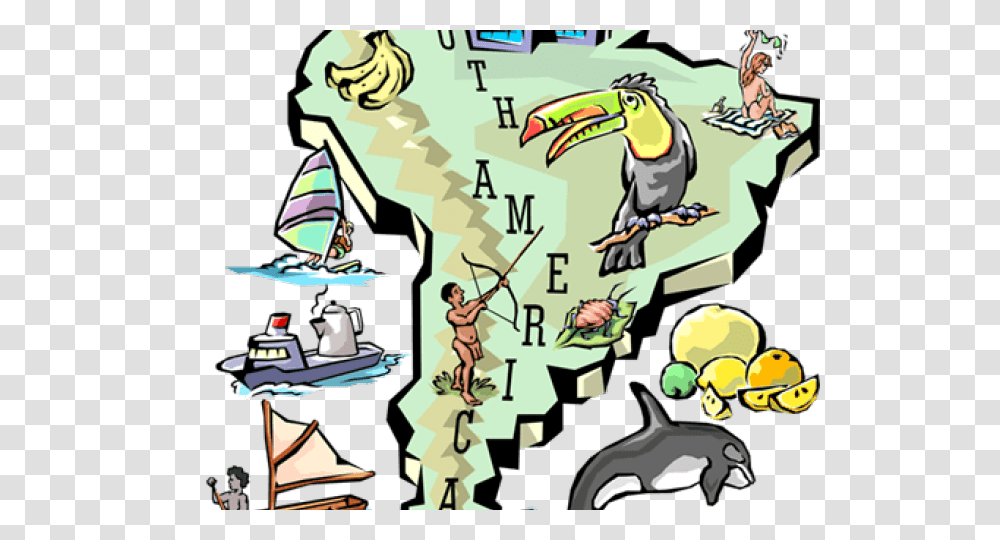 South America Clipart, Person, Poster, Advertisement, Animal Transparent Png