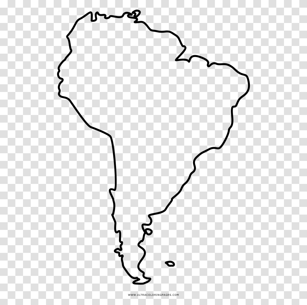 South America Coloring, Gray, World Of Warcraft Transparent Png