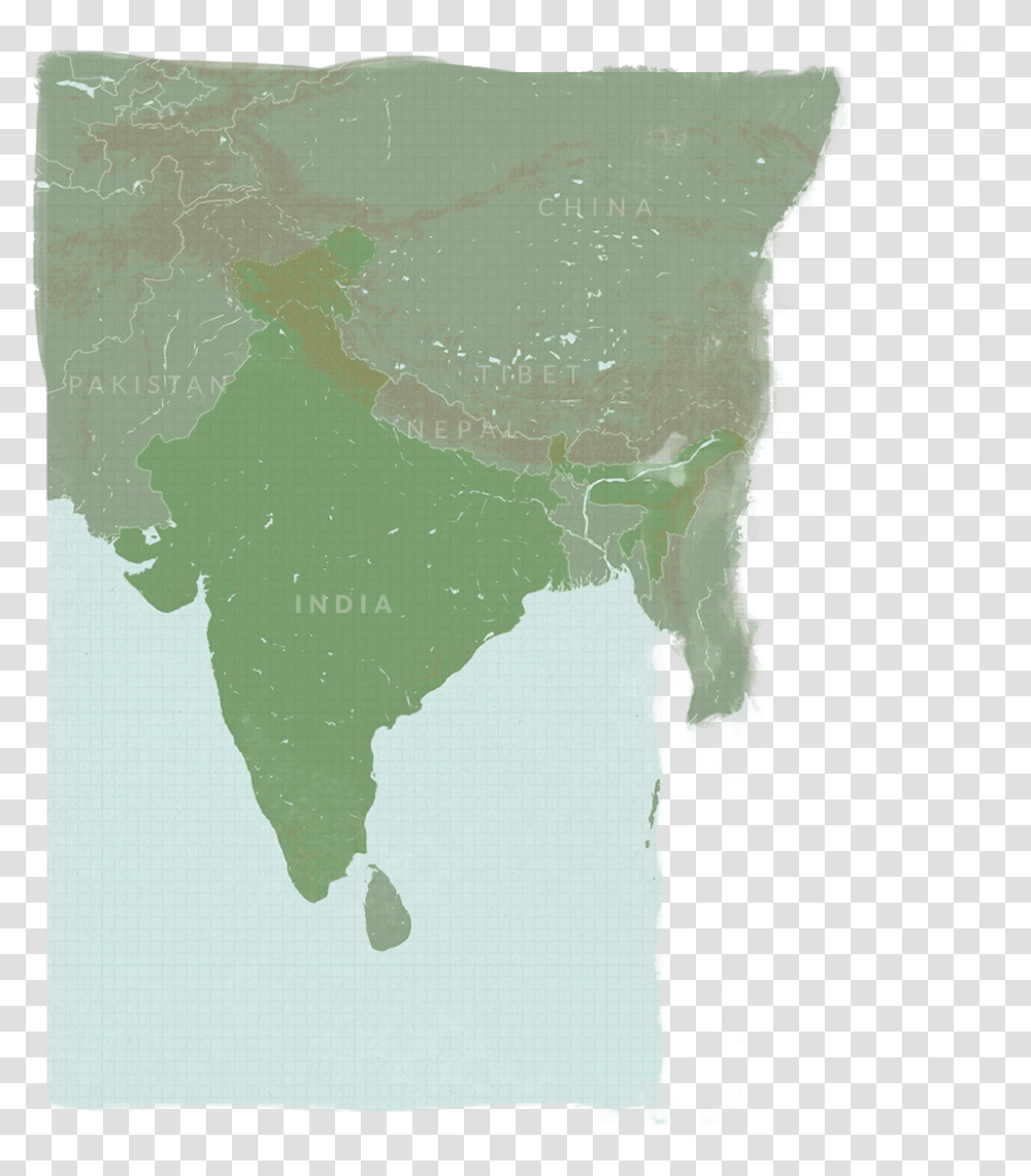 South Asia Region Countries, Map, Diagram, Plot, Atlas Transparent Png