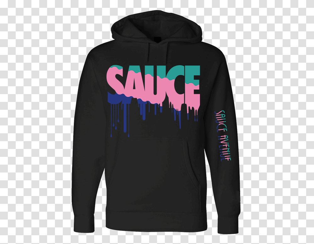 South Beach Sauce Hoodie, Apparel, Sleeve, Long Sleeve Transparent Png