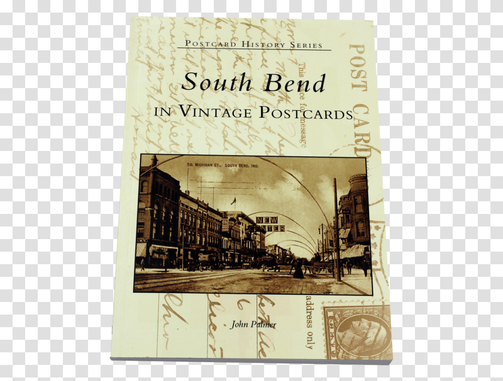 South Bend In Vintage Postcards, Poster, Advertisement, Person Transparent Png
