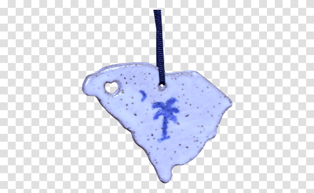 South Carolina Blue Amp White Palmetto Ornament Rays And Skates, Snowman, Winter, Outdoors, Nature Transparent Png
