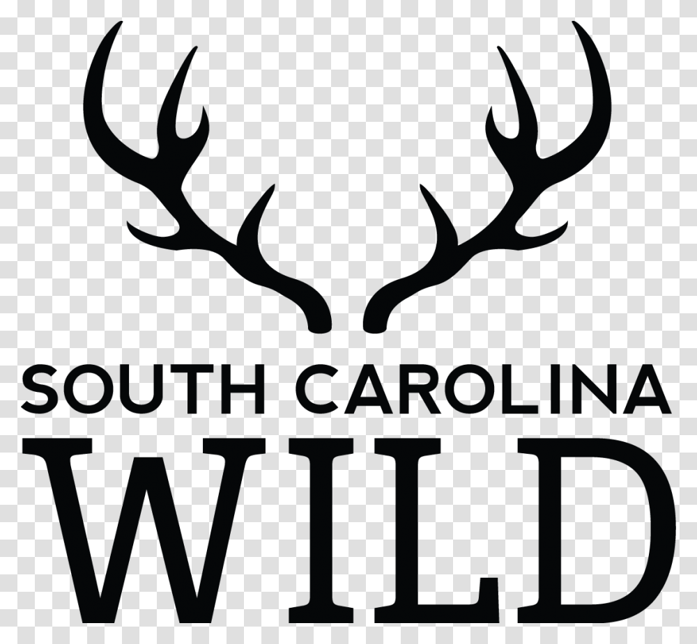 South Carolina Department Of Natural Resources Deer, Antler, Stencil Transparent Png