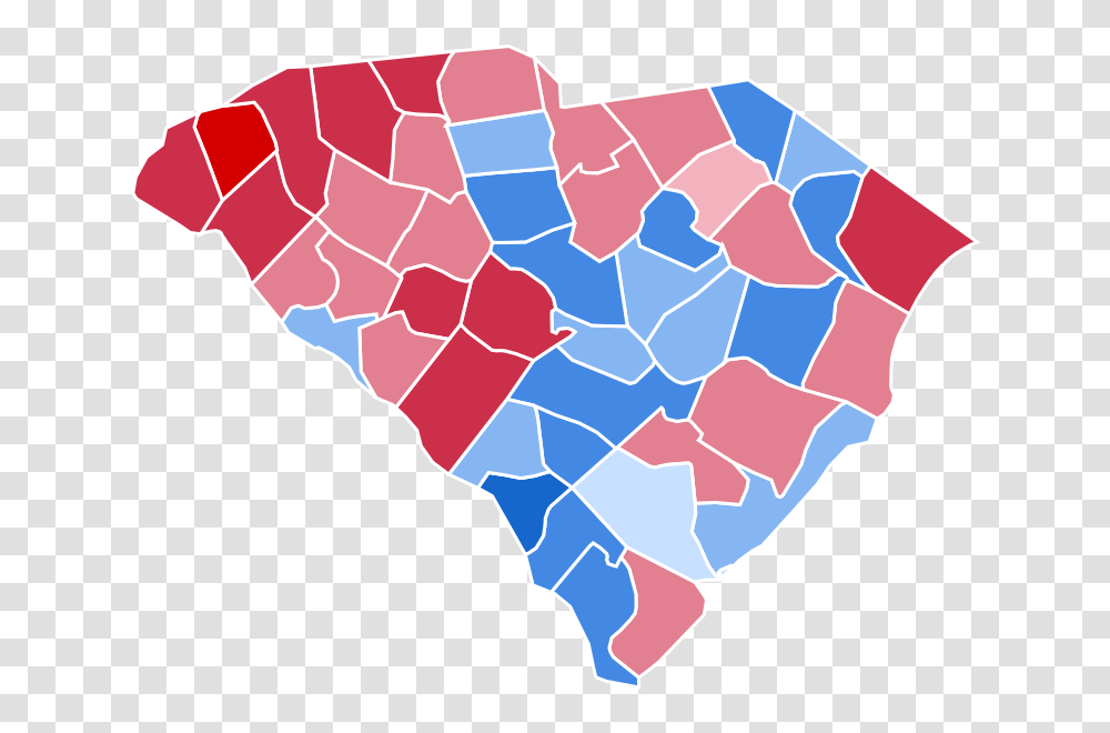 South Carolina Presidential Election Results, Map, Diagram, Plot, Atlas Transparent Png