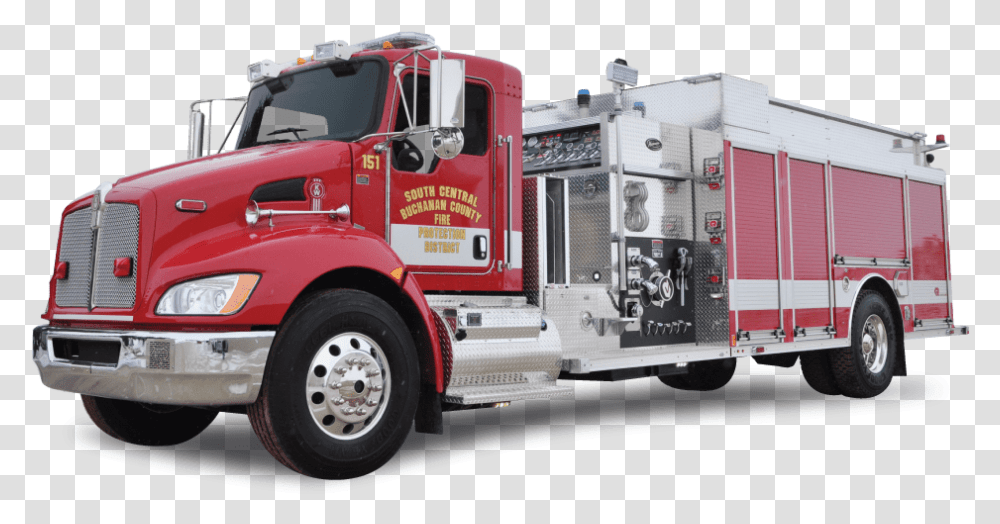 South Central Missouri Fire Department, Truck, Vehicle, Transportation, Fire Truck Transparent Png