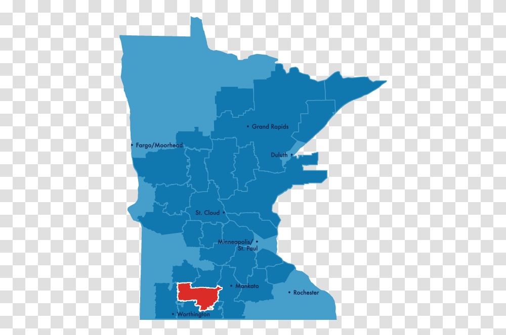 South Central Service Territory Map Minnesota Up North, Diagram, Plot, Poster, Advertisement Transparent Png