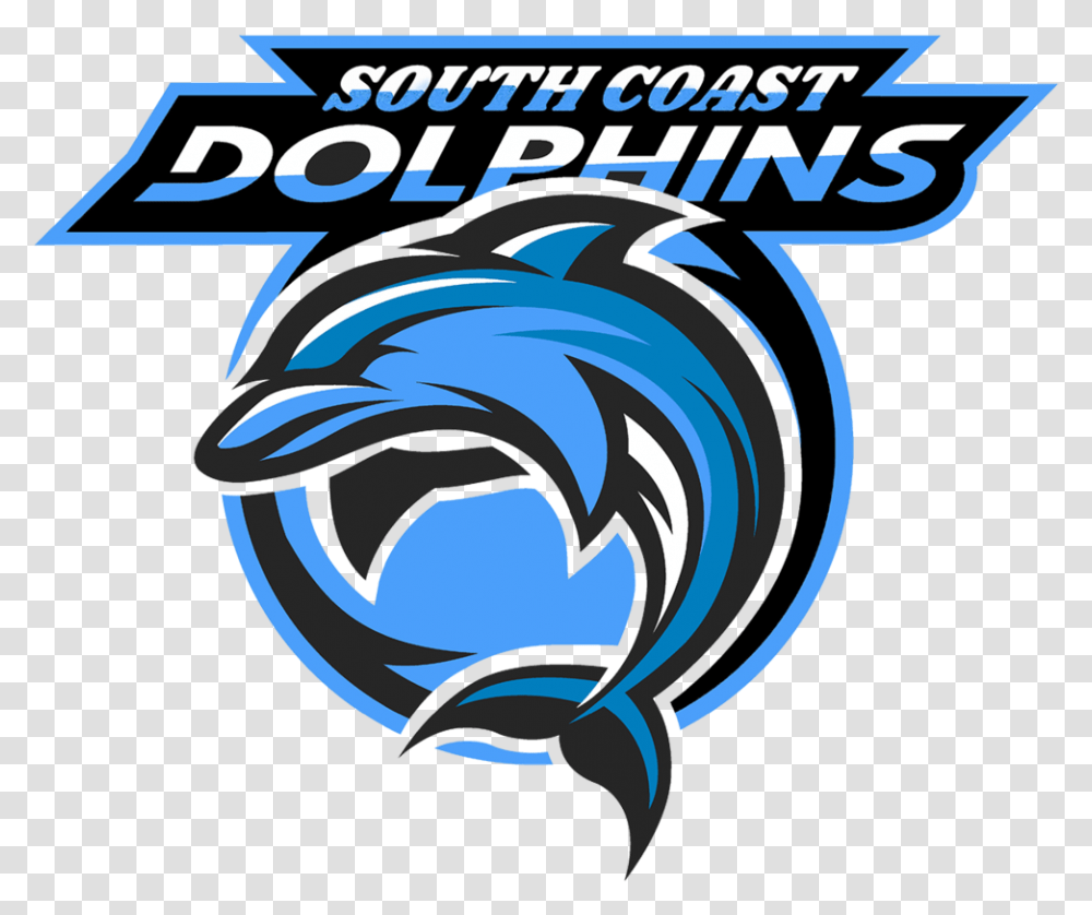 South Coast Youth Football Cheer Dolphin Logo, Poster, Advertisement, Flyer, Paper Transparent Png