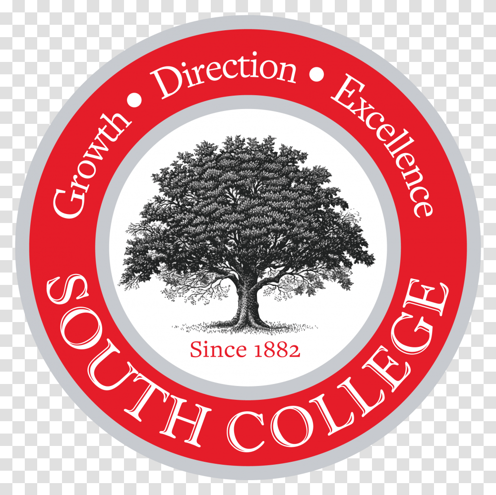 South College School Of Pharmacy Receives 8000 From Circle, Label, Text, Tree, Plant Transparent Png