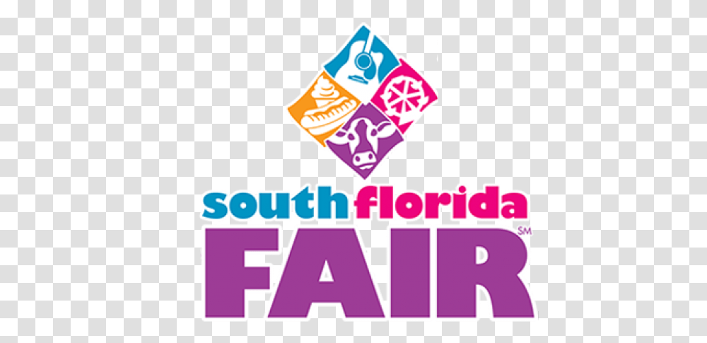 South Floridafair4040southfloridafairlogo8124847f5056 South Florida Fair Logo, Label, Text, Alphabet, Downtown Transparent Png