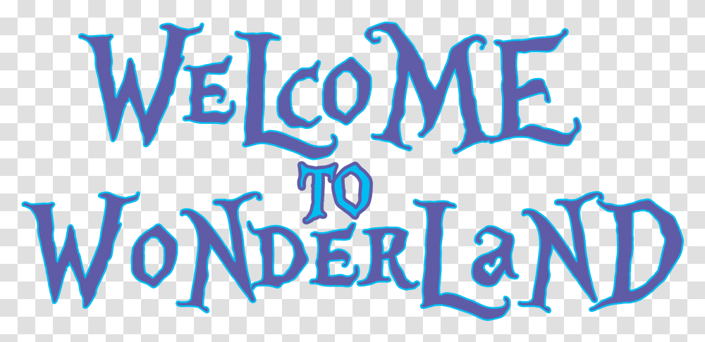 South Fork High School Congratulates Alex Basalyga Welcome To Wonderland Font, Alphabet, Handwriting, Calligraphy Transparent Png