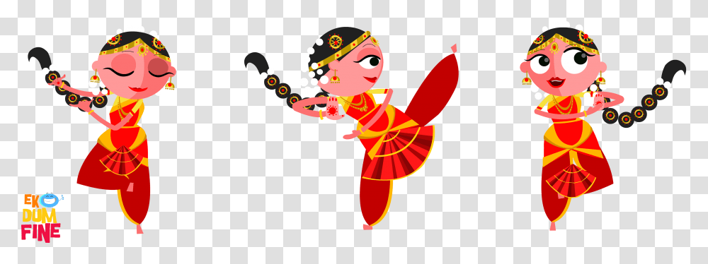 South Indian Bride Cartoon, Flare, Light, Animal, Person Transparent Png