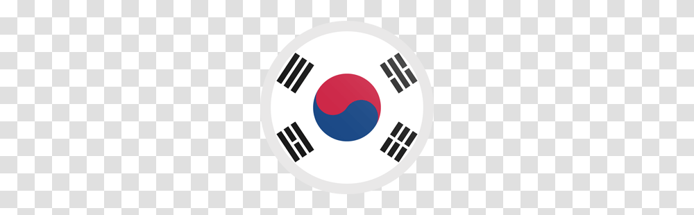 South Korea Flag Clipart, Logo, Trademark, Soccer Ball Transparent Png