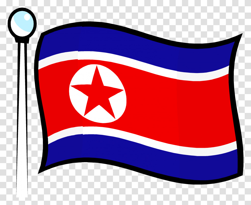 South Korea Flag Emoji Clipart Download North Korea Flag Emoji, Star Symbol Transparent Png