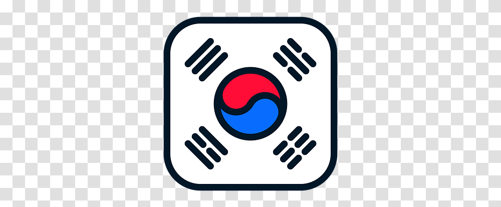 South Korea South Korea Icon Southkorea Flag Flag Icon Korea, Logo, Trademark, Emblem Transparent Png