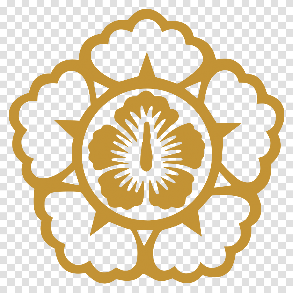 South Korean Flower Symbol, Pattern, Rug, Ornament, Fractal Transparent Png