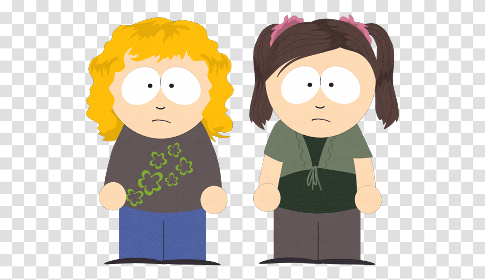 South Park Archives South Park Kelly And Stacy, Person, Face, Poster, Advertisement Transparent Png