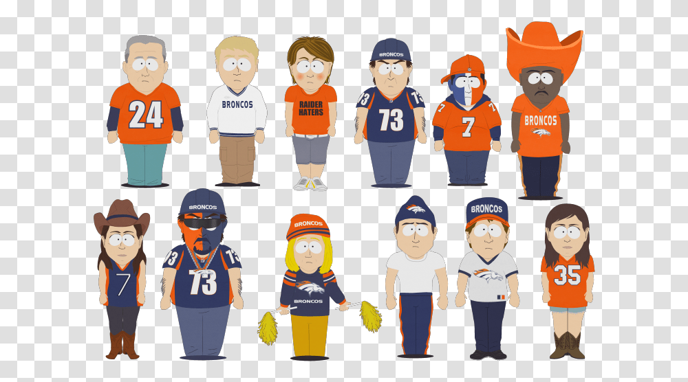South Park Denver Broncos, Person, Costume, People Transparent Png