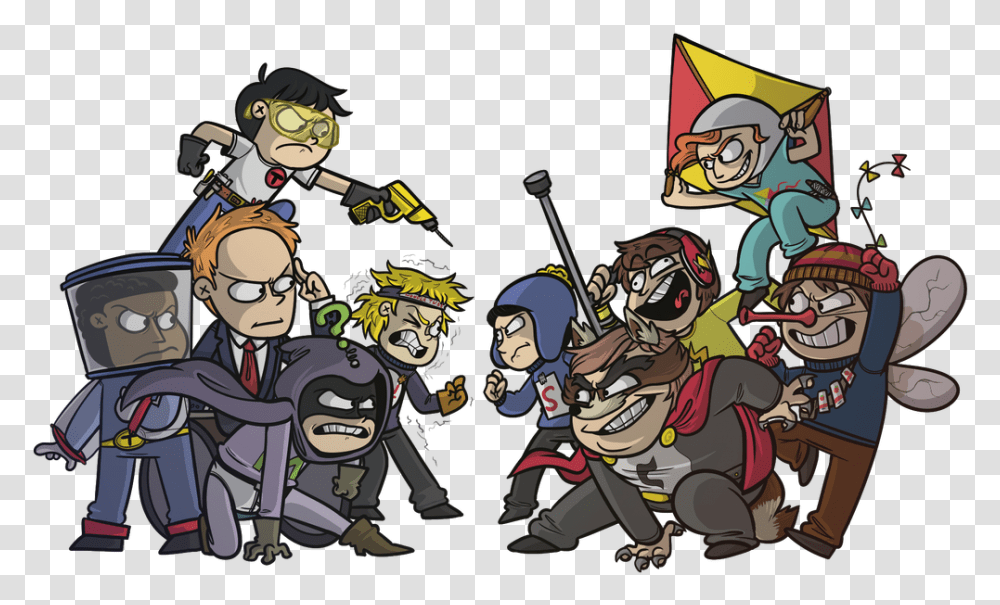 South Park Freedom Pals, Comics, Book, People, Person Transparent Png
