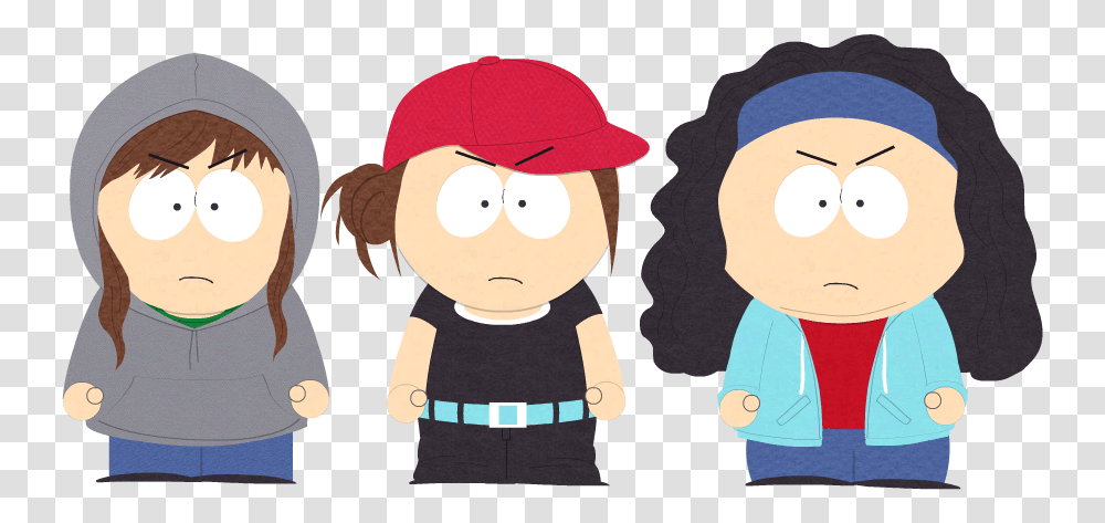 South Park Game Wiki South Park Bully Girls, Apparel, Hat, Bonnet Transparent Png