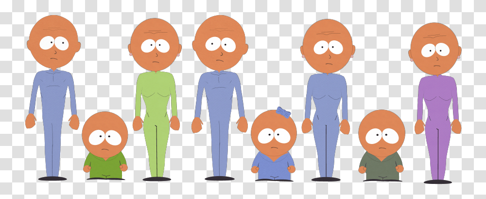 South Park Goobacks, Person, People, Family, Face Transparent Png