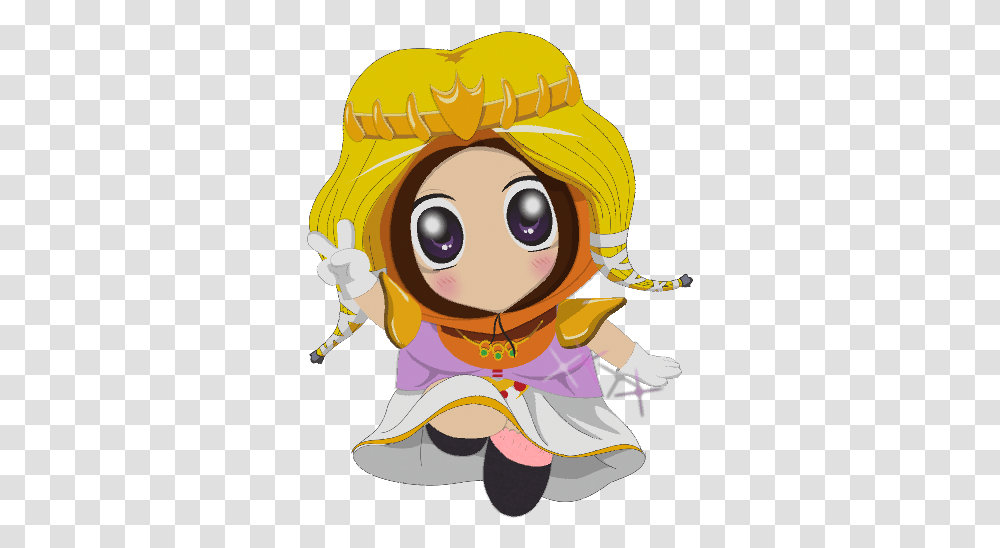 South Park Kenny Japanese Princess, Drawing, Helmet Transparent Png