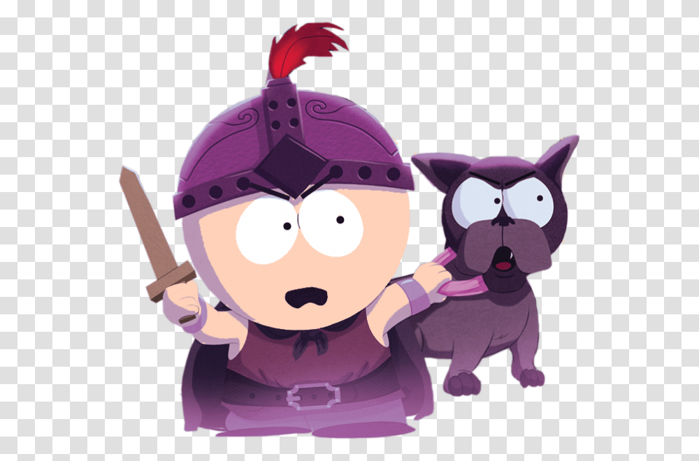 South Park Stick Of Truth Cartoon, Toy, Purple Transparent Png