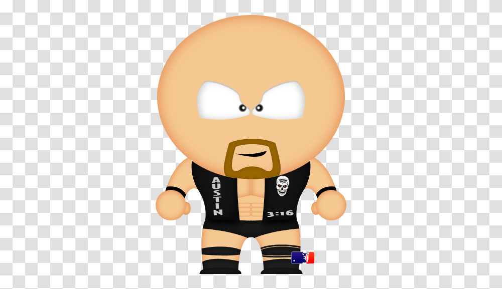 South Park Stone Cold Wwe Stone Cold Steve Wwe, Label, Mouse Transparent Png