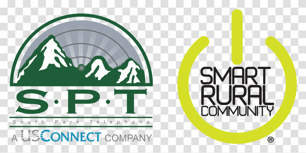 South Park Telephone Logo Smart Rural Community, Symbol, Text, Building, Alphabet Transparent Png