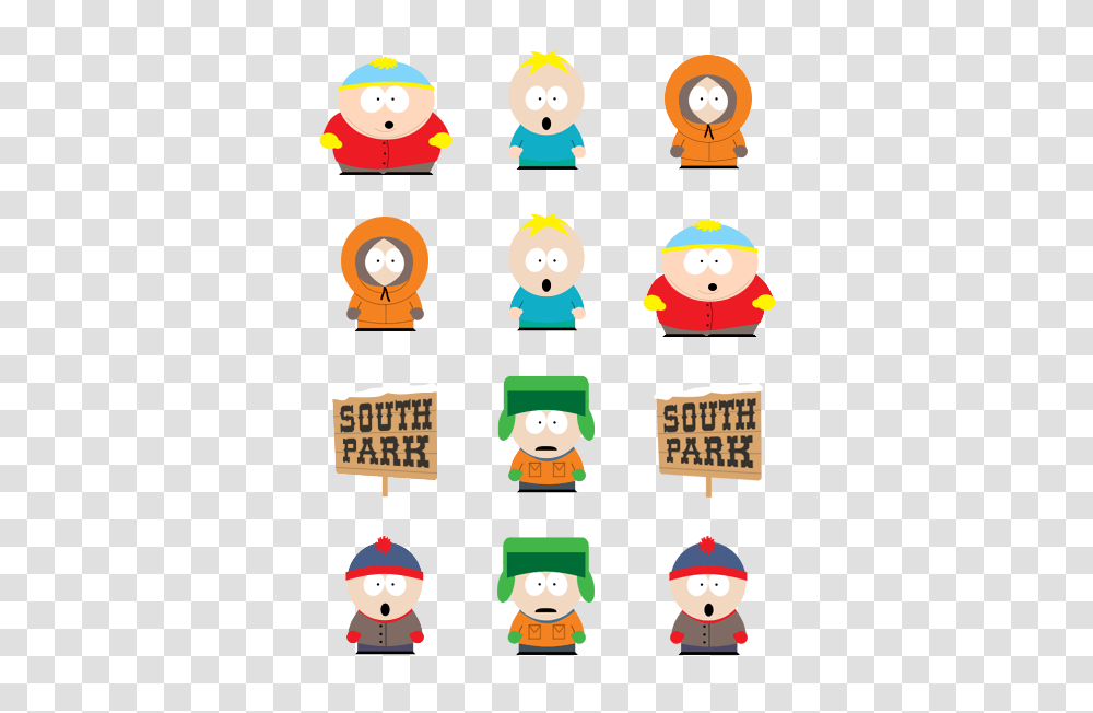 South Park, Word, Alphabet, Number Transparent Png