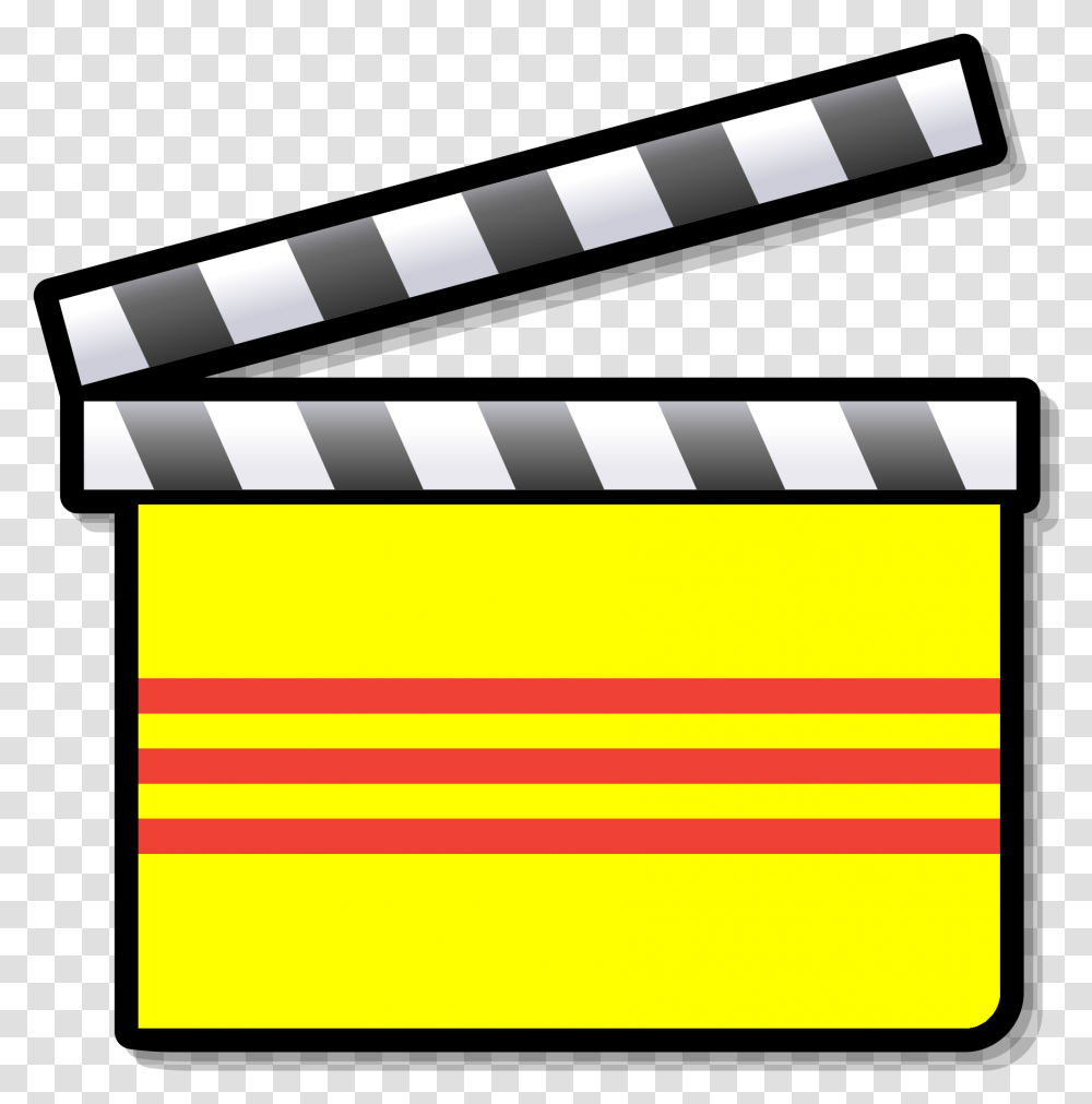 South Vietnam Film Clapperboard Movie And Music Logo, Text, Paper Transparent Png