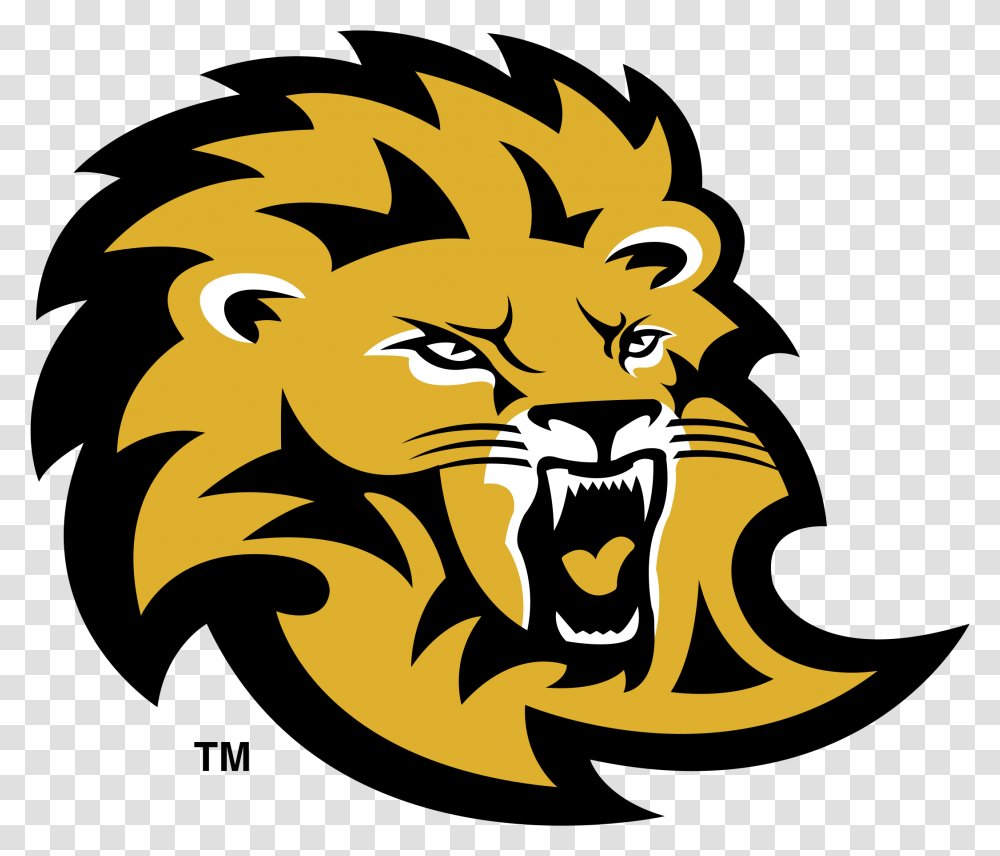 Southeastern Louisiana Tigers Logo Southeastern Louisiana University Lion, Dragon, Label Transparent Png