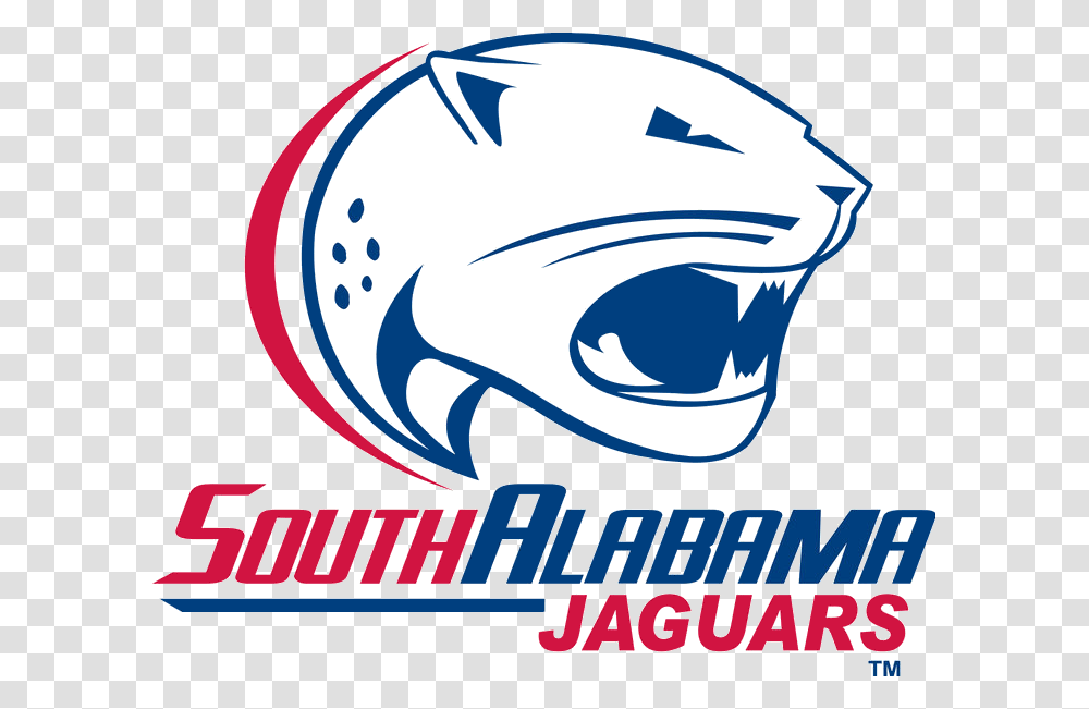 Southern Alabama Jaguars Logo, Label, Poster, Advertisement Transparent Png