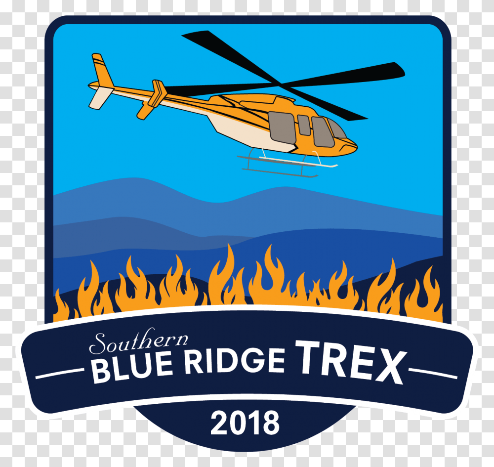 Southern Blue Ridge Prescribed Fire Training Exchange Trex, Helicopter, Aircraft, Vehicle, Transportation Transparent Png