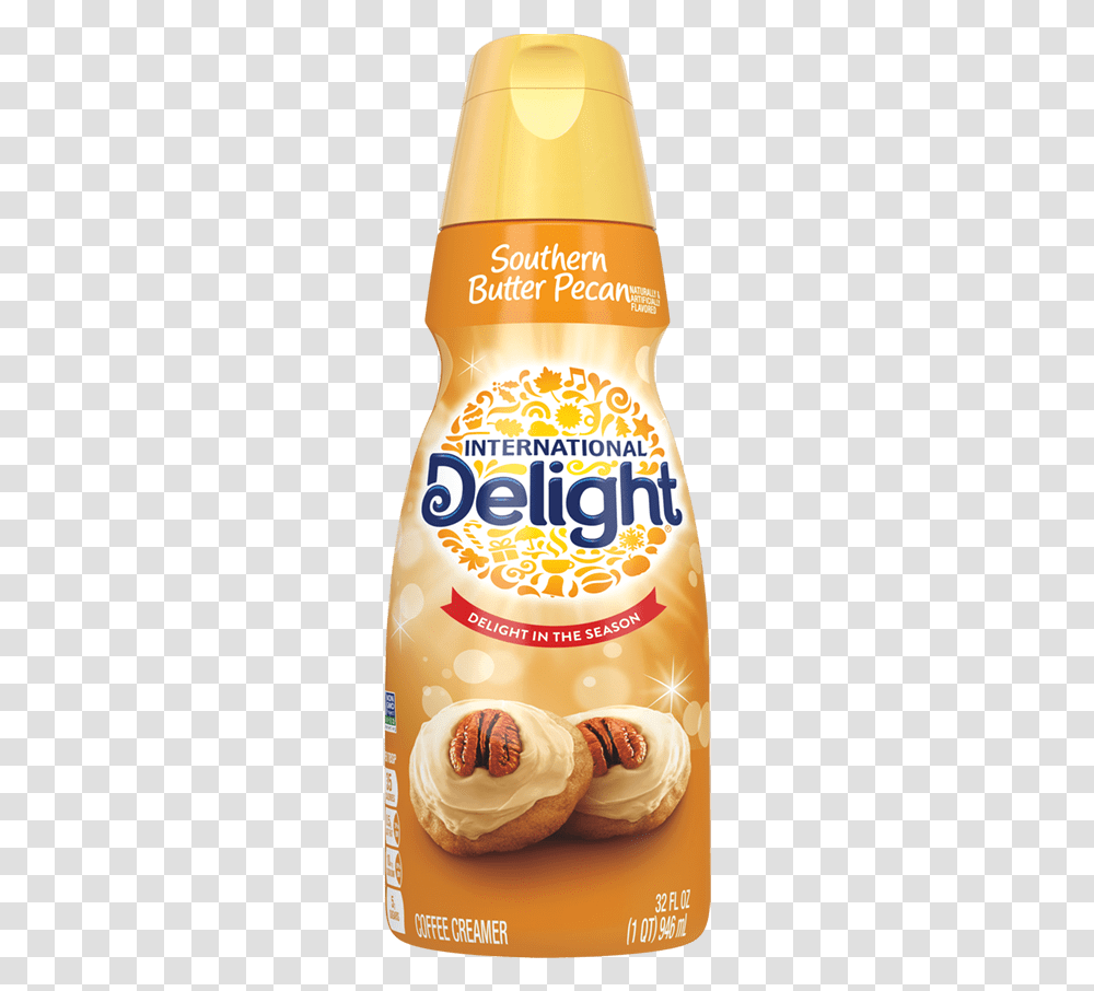 Southern Butter Pecan Coffee Creamer International Delight French Toast Creamer, Food, Beer, Alcohol, Beverage Transparent Png