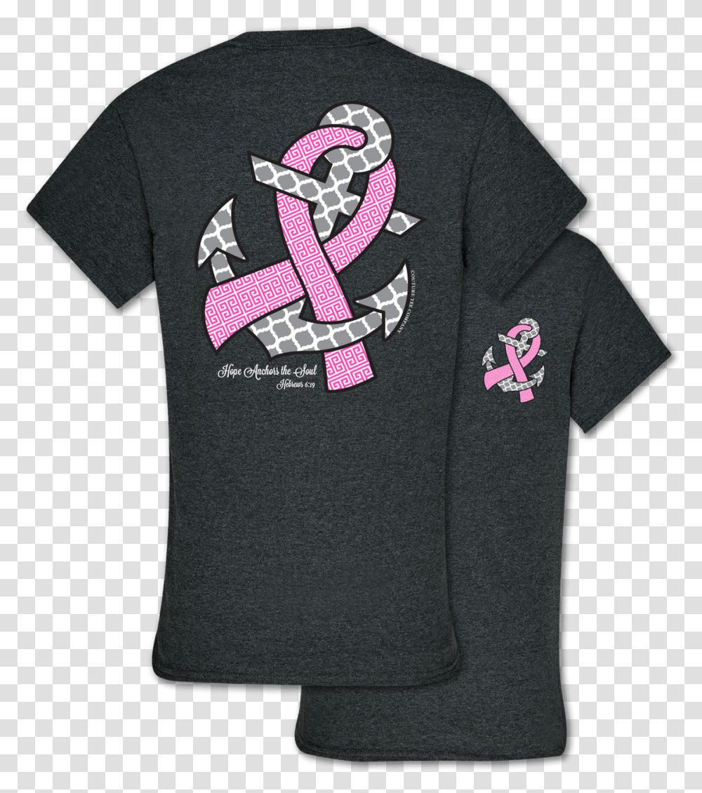Southern Couture Hope Anchors The Soul Nursing Breast Cancer Shirts, Apparel, Sleeve, Hoodie Transparent Png