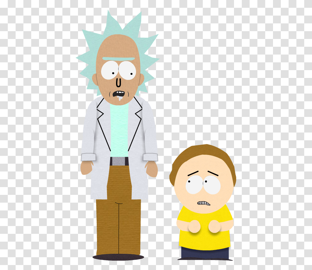 Southpark Rick And Morty, Person, Face, People Transparent Png