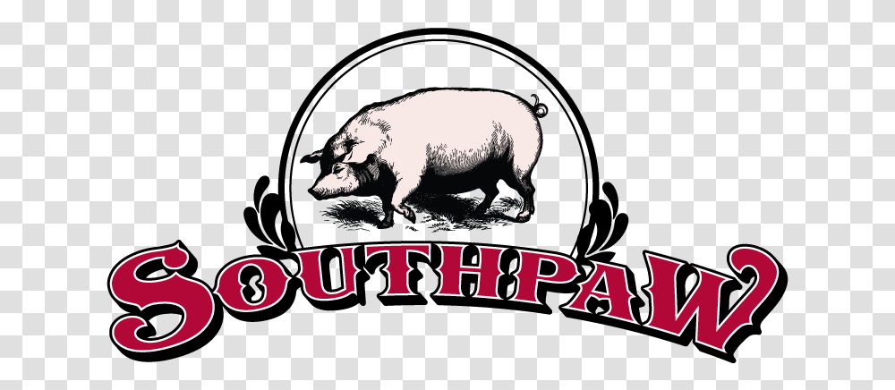 Southpaw Bbq Logo Pig, Mammal, Animal, Wildlife, Bear Transparent Png