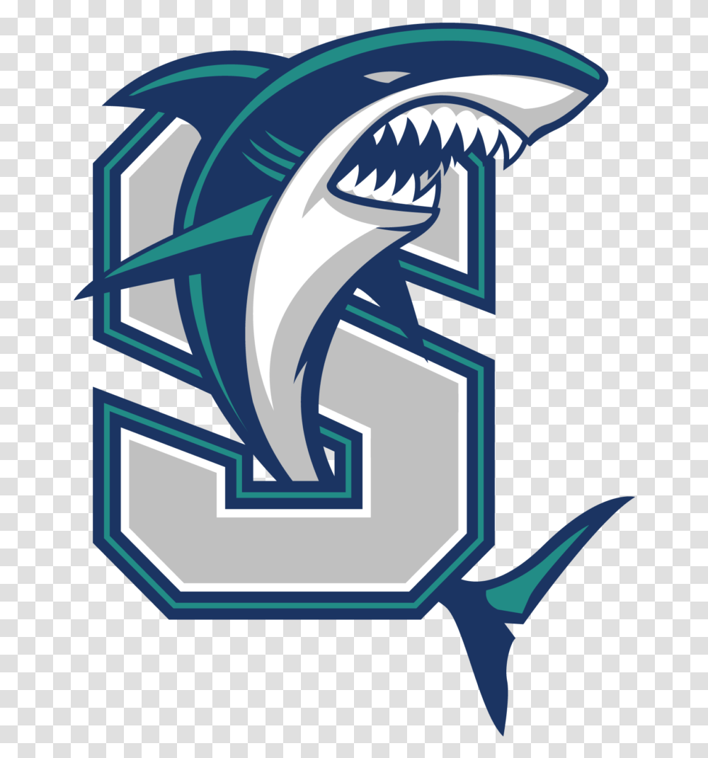 Southside High School Sharks, Animal, Sea Life, Logo Transparent Png