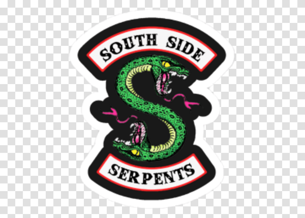 Southside Serpent Logo, Label, Dragon, Sticker Transparent Png