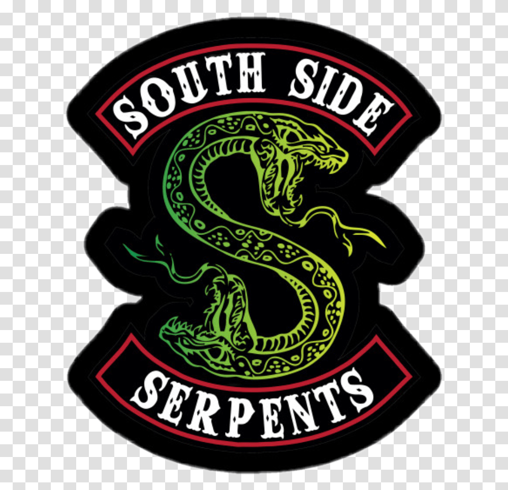 Southsideserpents Southsideserpent Serpent Riverdale Bow Huntress, Label, Sticker, Animal Transparent Png