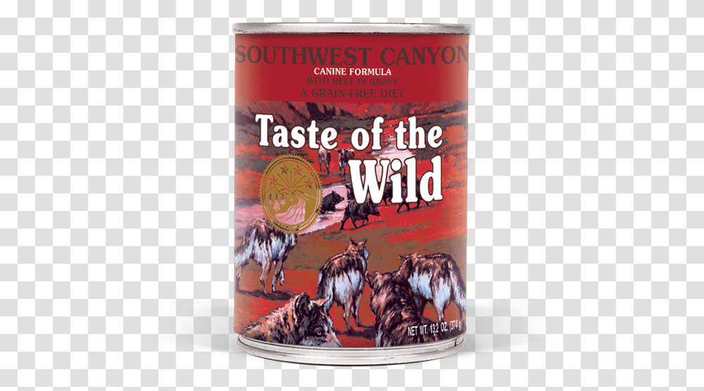 Southwest Canyon Canine Formula With Beef In Gravy Dog Food, Tin, Book, Horse, Mammal Transparent Png
