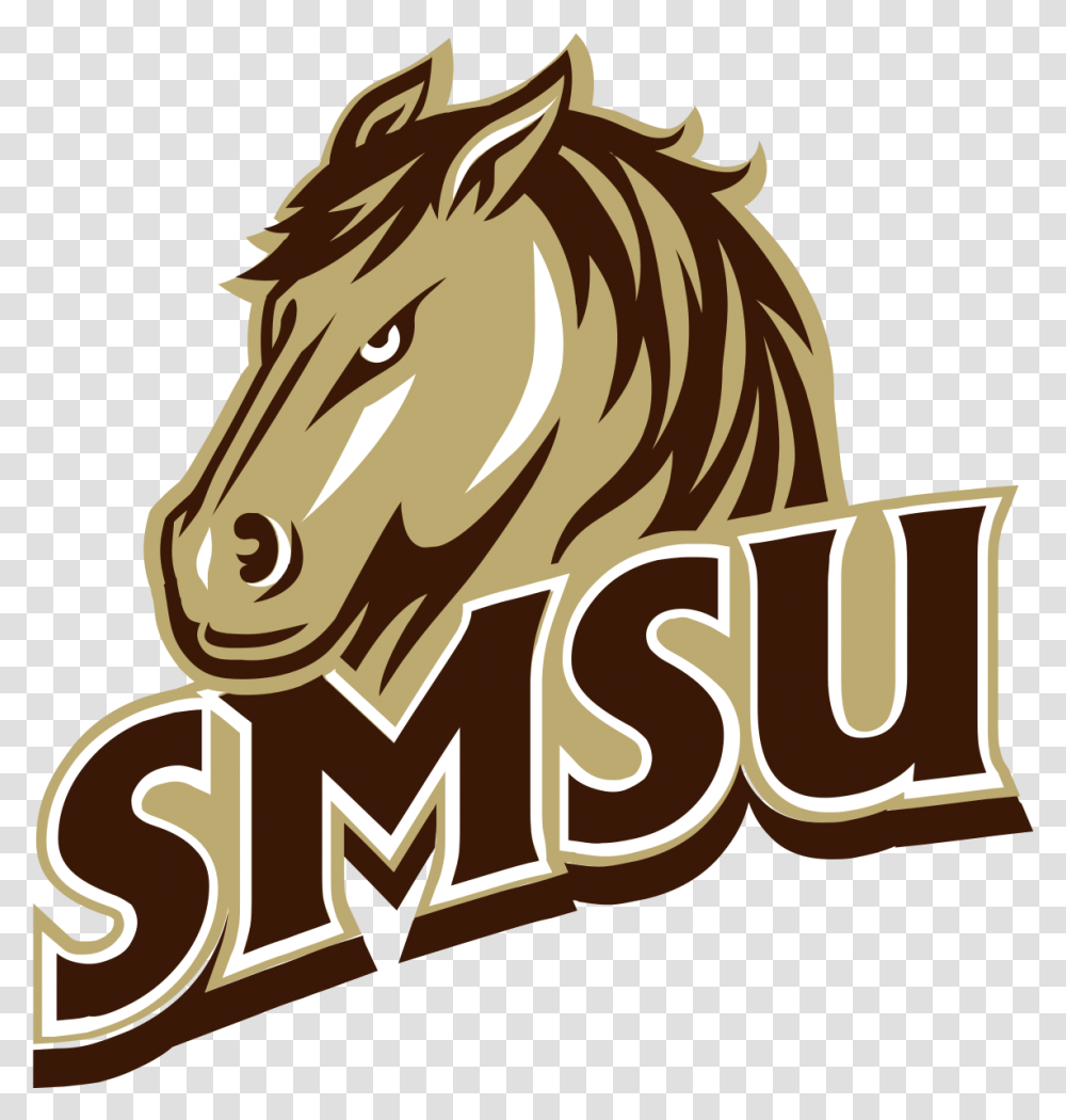 Southwest Minnesota State Mustangs Southwest Minnesota State Logo, Outdoors, Text, Animal, Mammal Transparent Png